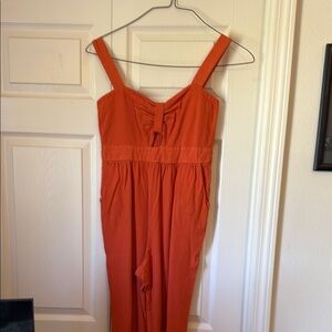 Stylish Orange Jumpsuit